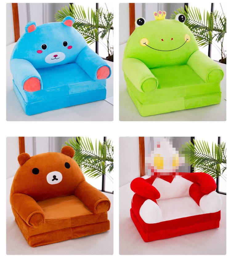 New Folding Children's Small Sofa Cartoon Multifunctional TikTok Same Baby Seat Stool Kindergarten Stool Wholesale New Folding Children's Small Sofa Cartoon Multifunctional TikTok Same Baby Seat Stool Kindergarten Stool Wholesale