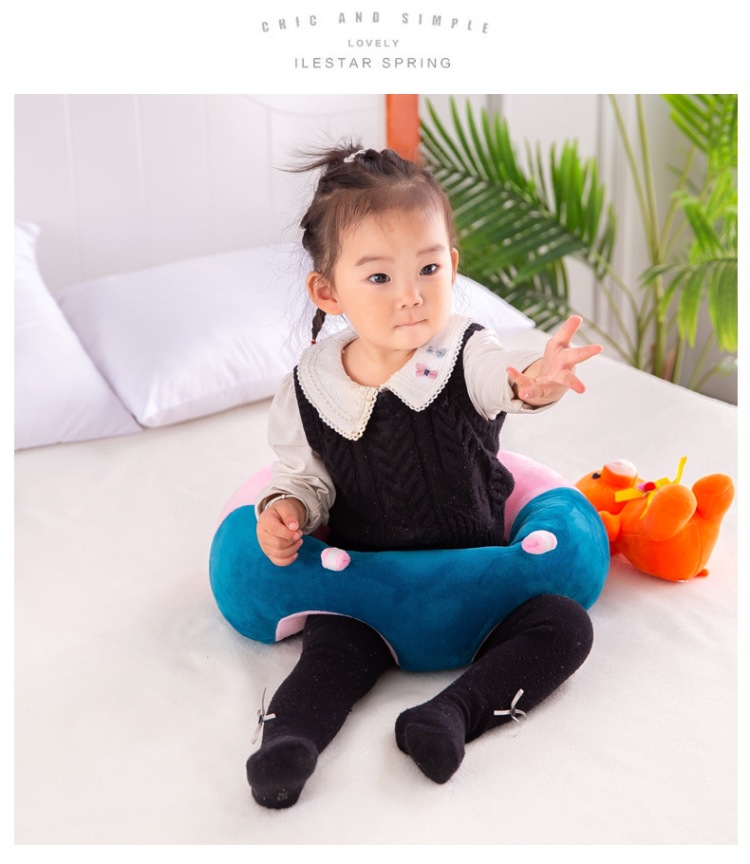 Cross-Border Creative Cartoon Infant Dining Chair Sofa Baby and Infant Gift Doll Children's Plush Toys Doll Gift Cross-Border Creative Cartoon Infant Dining Chair Sofa Baby and Infant Gift Doll Children's Plush Toys Doll Gift