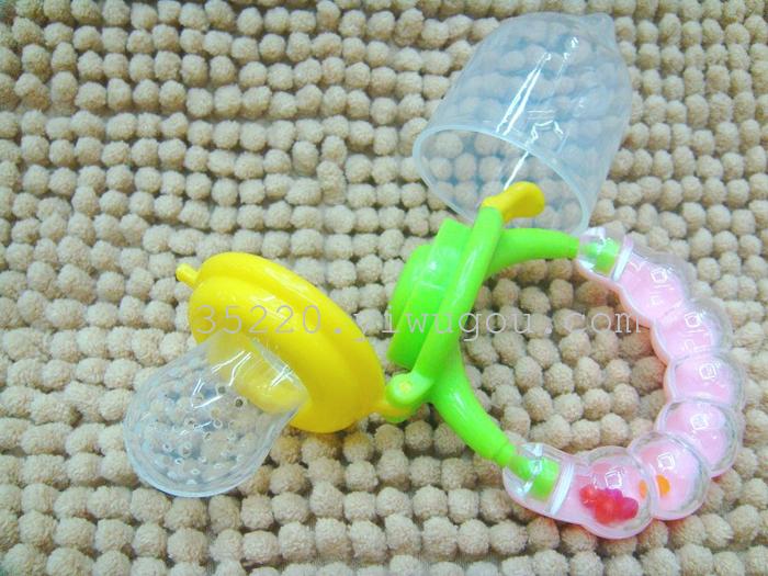 baby food feeder baby furit feeder baby meat feeder silicone nipple S/M/L three size