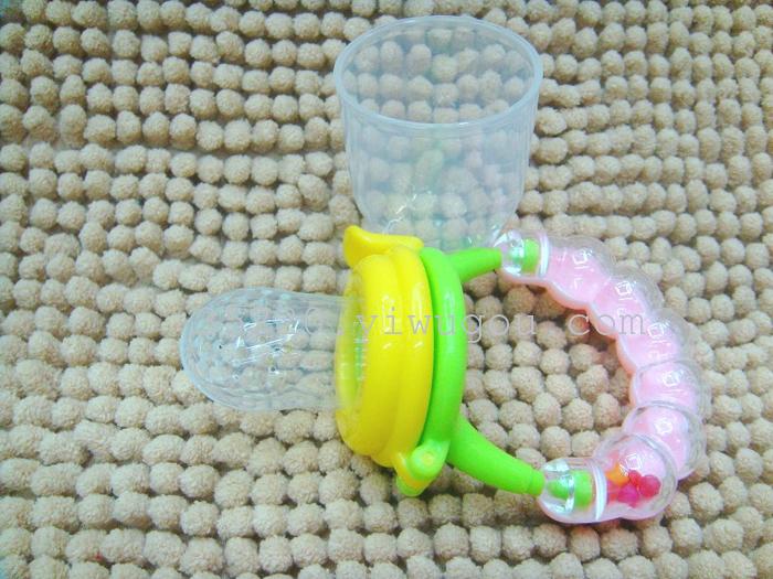 baby food feeder baby furit feeder baby meat feeder silicone nipple S/M/L three size