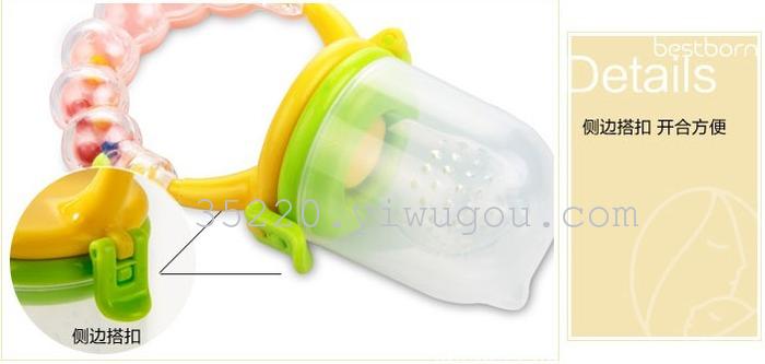 baby food feeder baby furit feeder baby meat feeder silicone nipple S/M/L three size