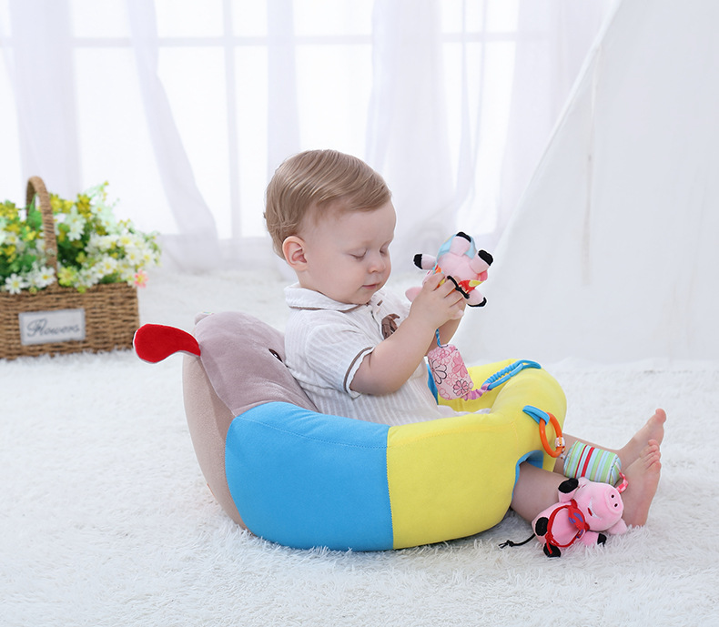 Cute Creative Cartoon Animal Infant Plush Sofa Baby Learn to Sit and Play Seat Mouth Infant Toys Wholesale Cute Creative Cartoon Animal Infant Plush Sofa Baby Learn to Sit and Play Seat Mouth Infant Toys Wholesale