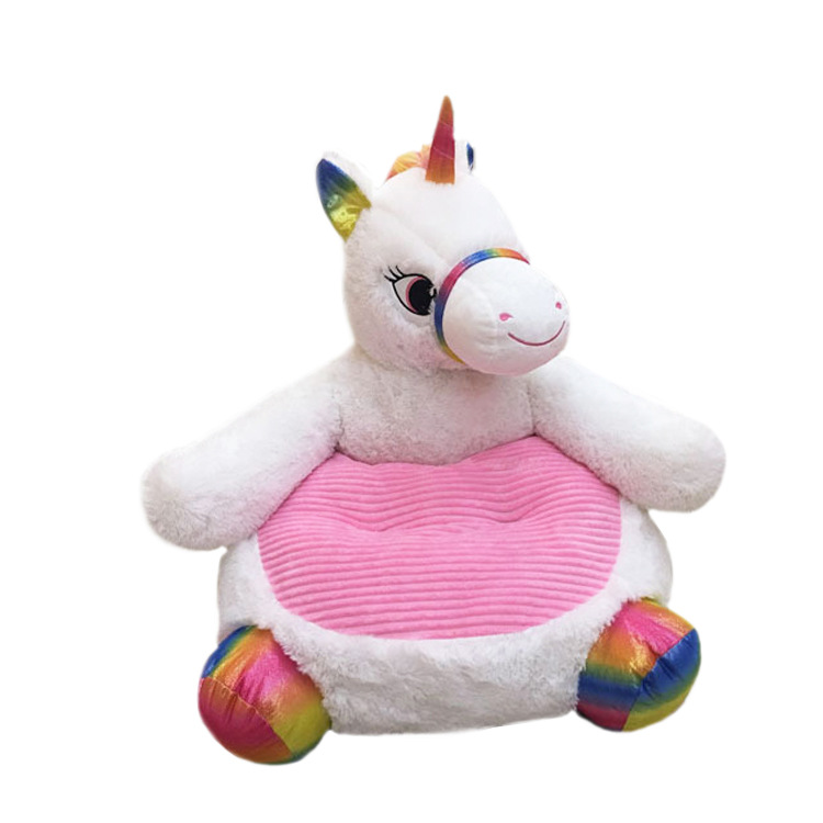 toys Plush Small Toy Bear Kids&#039; Sofa Panda Baby Seat Doll Unicorn Cushion Sofa Chair toy