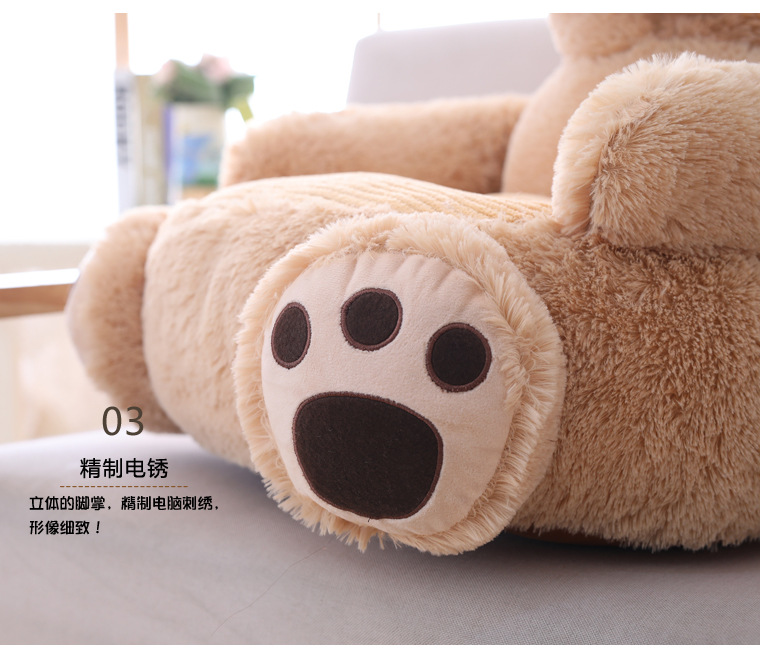 toys Plush Small Toy Bear Kids' Sofa Panda Baby Seat Doll Unicorn Cushion Sofa Chair toy