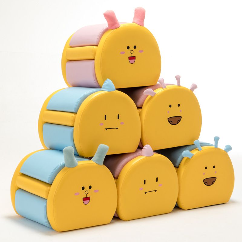 Children&#039;s Sofa Seat Boys and Girls Baby Princess Cute Single Lazy Mini Baby Animal Cartoon Small Sofa