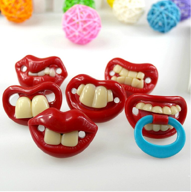 Factory Direct Supply Beard Nipple Baby Funny Beard Pacifier Pacifier Baby Silicone Nipple