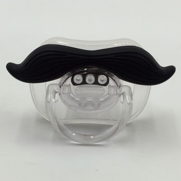 Factory Direct Supply Beard Nipple Baby Funny Beard Pacifier Pacifier Baby Silicone Nipple