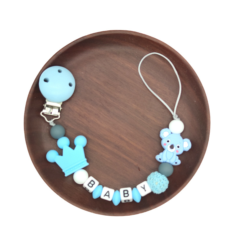 INS Hot Sale Silicone Nipple Chain Baby Products Drop-Preventing Chain Molar Chain Amazon Pacifier Clip INS Hot Sale Silicone Nipple Chain Baby Products Drop-Preventing Chain Molar Chain Amazon Pacifier Clip