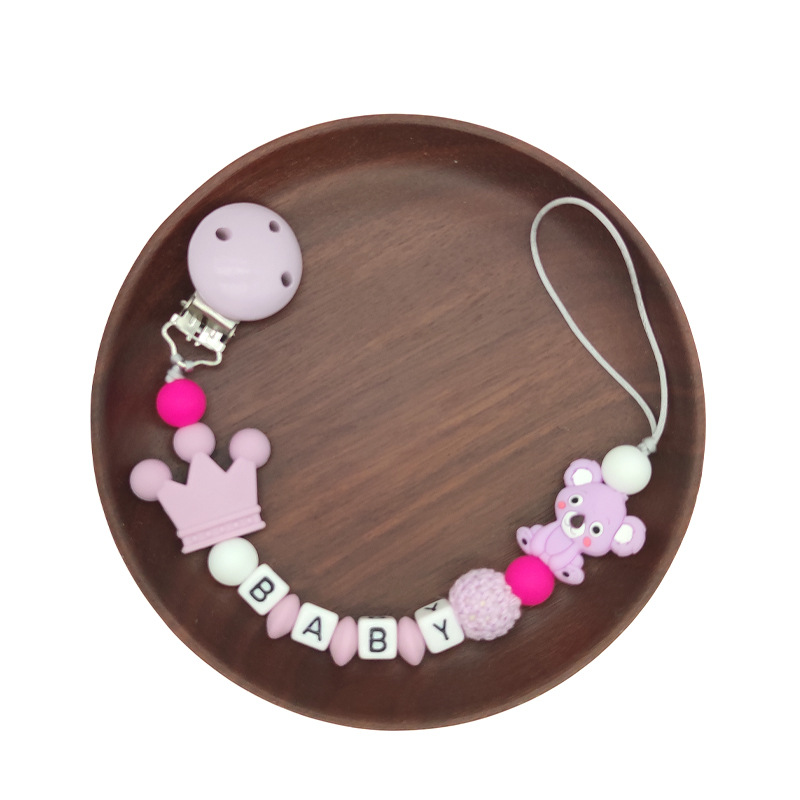 INS Hot Sale Silicone Nipple Chain Baby Products Drop-Preventing Chain Molar Chain Amazon Pacifier Clip INS Hot Sale Silicone Nipple Chain Baby Products Drop-Preventing Chain Molar Chain Amazon Pacifier Clip