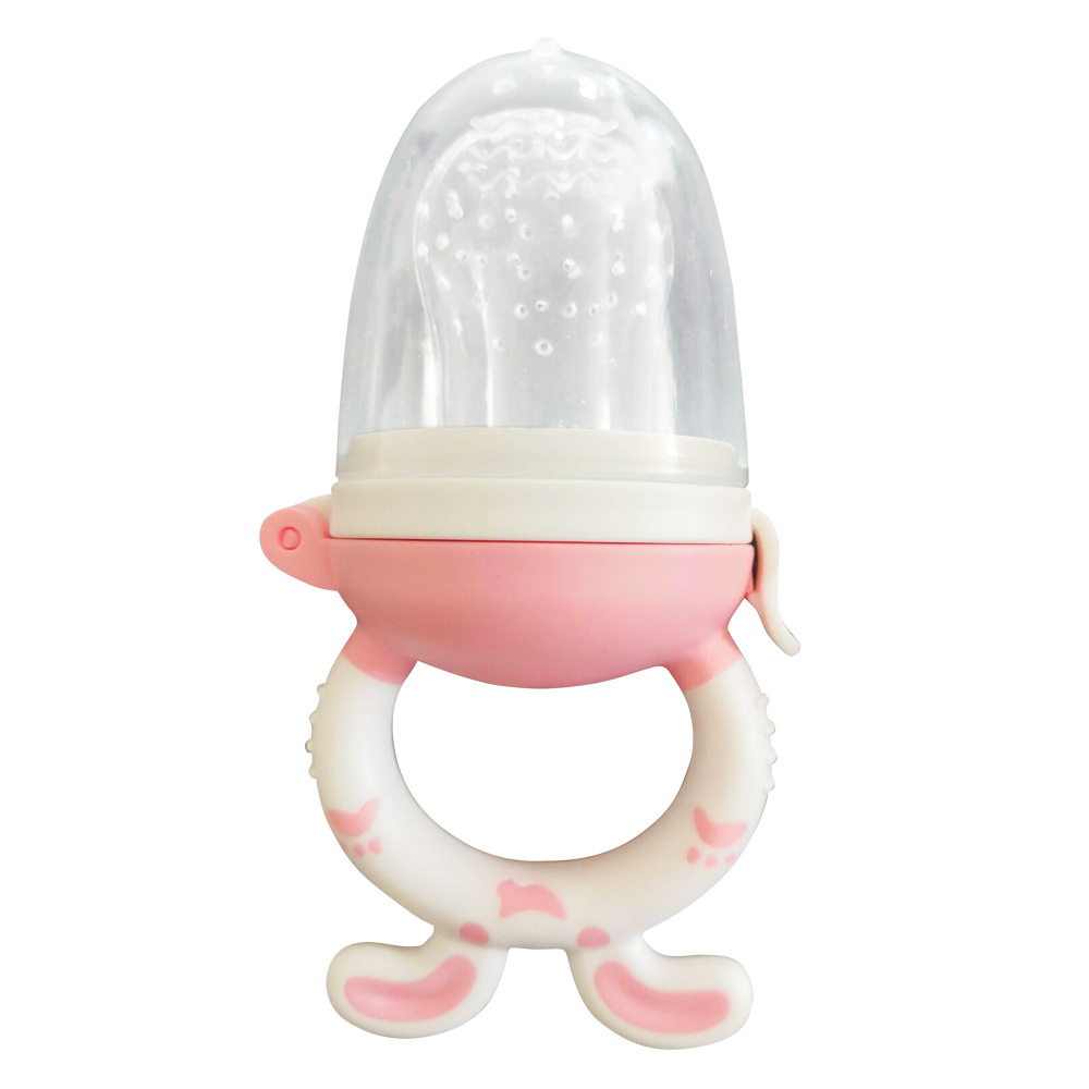 Baby Fruit and Vegetable Music Complementary Food Teether Baby Fruit Teether Happy Bite Pacifier Silicone Nipple