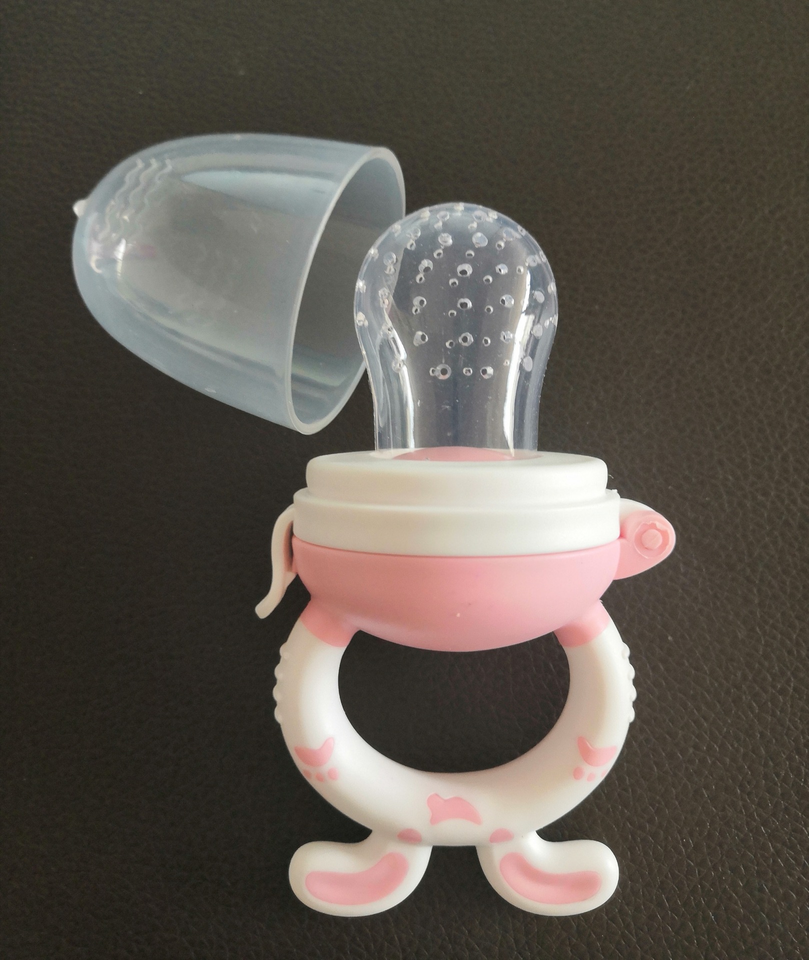 Baby Fruit and Vegetable Music Complementary Food Teether Baby Fruit Teether Happy Bite Pacifier Silicone Nipple