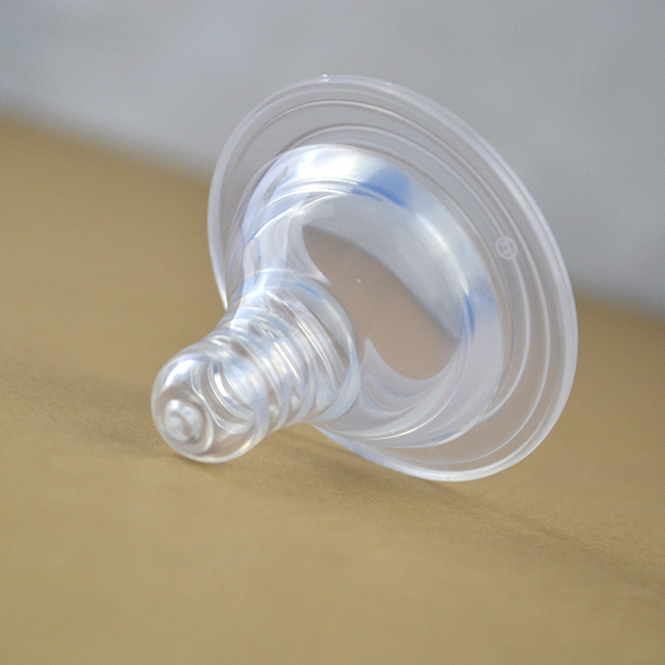 Wide caliber liquid silicone nipple can be equipped with wide mouth bottle breast nipple feeling Wide caliber liquid silicone nipple can be equipped with wide mouth bottle breast nipple feeling