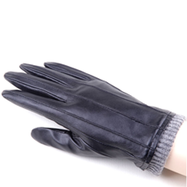 Tiger tiger warm winter leather gloves men&#039;s imported sheep skin