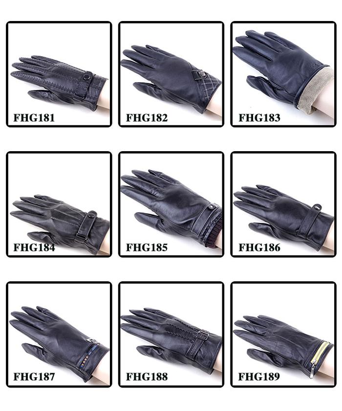 Tiger tiger warm winter leather gloves men's imported sheep skin Tiger tiger warm winter leather gloves men's imported sheep skin
