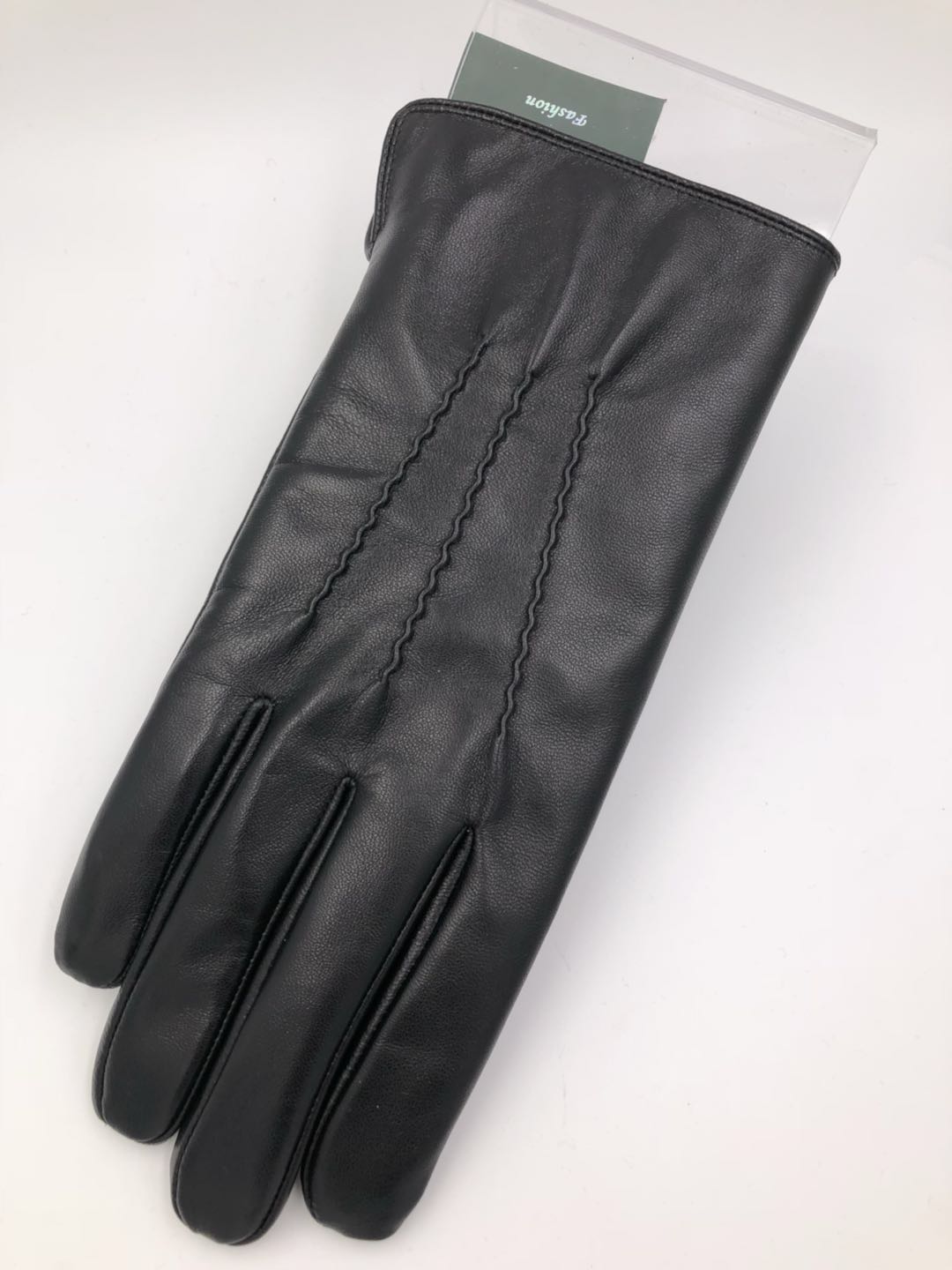 High grade imported sheep skin men's wool gloves inner thermal classic style