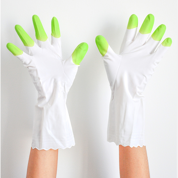 Japanese Imported Chicken St Household Gloves Kitchen Dishwashing Waterproof Cleaning Hand Guard Gloves