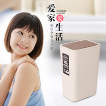 Inomata Japan Imported Cross Storage Box with Lid Disposable Gloves Kitchen Storage Box Plastic Storage Box