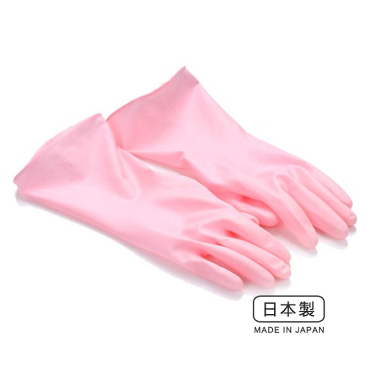 Kitchen Gloves Imported from Japan Household Cleaning Gloves Thin PVC Resin Dishwashing Gloves
