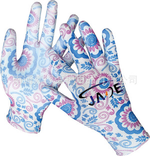 Factory Direct Nitrile gloves! 100% nylon inner, imported nitrile latex, stable Supply