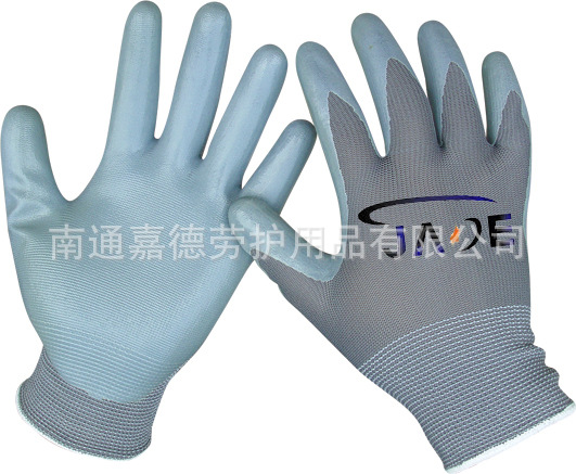 Factory Direct Nitrile gloves! 100% nylon inner, imported nitrile latex, stable Supply