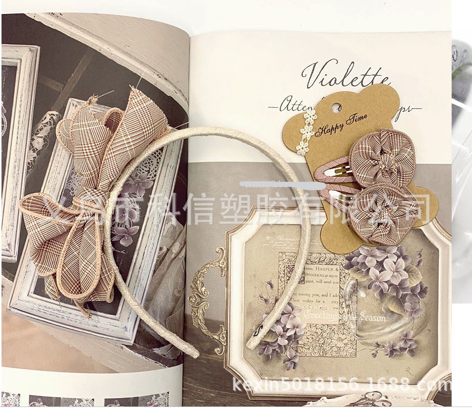 South Korea Imported Ribbon Curved Small Plaid Handmade DIY Hair Bow Accessories Materials Shoe Ornament Hat South Korea Imported Ribbon Curved Small Plaid Handmade DIY Hair Bow Accessories Materials Shoe Ornament Hat
