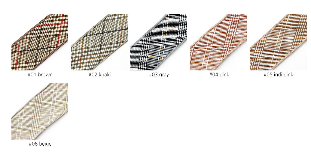 South Korea Imported Ribbon Curved Small Plaid Handmade DIY Hair Bow Accessories Materials Shoe Ornament Hat South Korea Imported Ribbon Curved Small Plaid Handmade DIY Hair Bow Accessories Materials Shoe Ornament Hat
