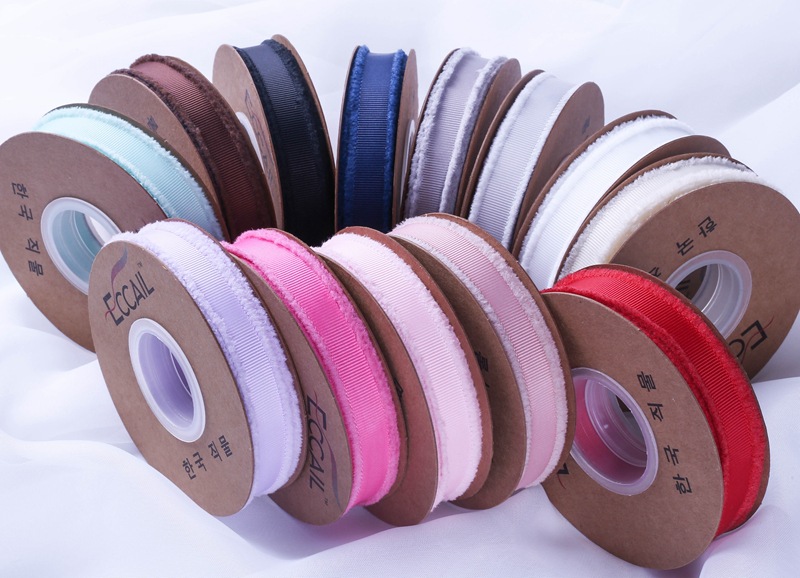 South Korea Imported Burrs Threaded Braid Hair Accessories DIY Bow Material Top Hat Straw Hat Clothing Ribbon South Korea Imported Burrs Threaded Braid Hair Accessories DIY Bow Material Top Hat Straw Hat Clothing Ribbon