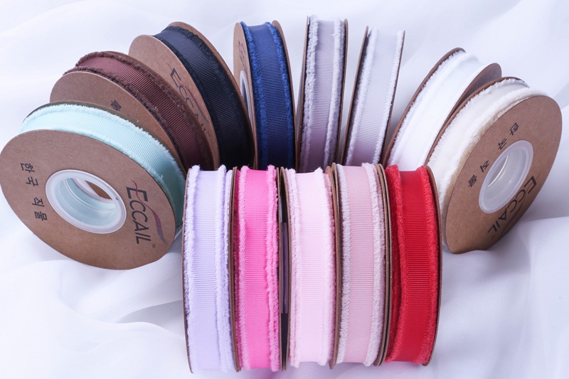 South Korea Imported Burrs Threaded Braid Hair Accessories DIY Bow Material Top Hat Straw Hat Clothing Ribbon South Korea Imported Burrs Threaded Braid Hair Accessories DIY Bow Material Top Hat Straw Hat Clothing Ribbon