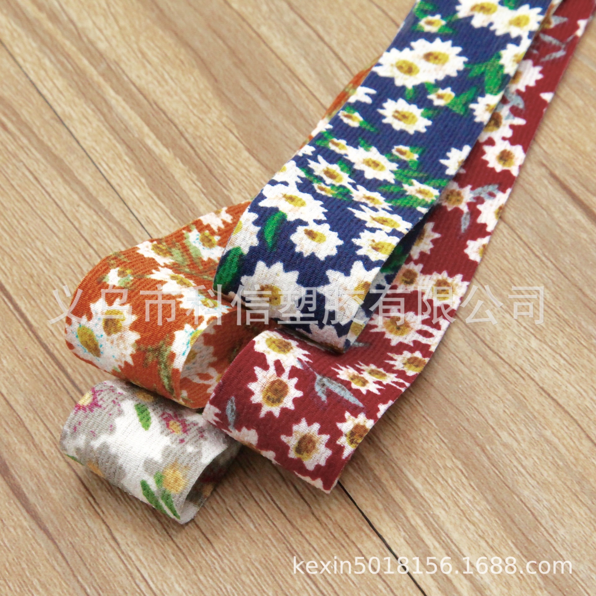 Imported Korean Ribbon Little Daisy Handmade DIY Hair Bow Material Gift Box Bouquet Packaging Hat Accessories