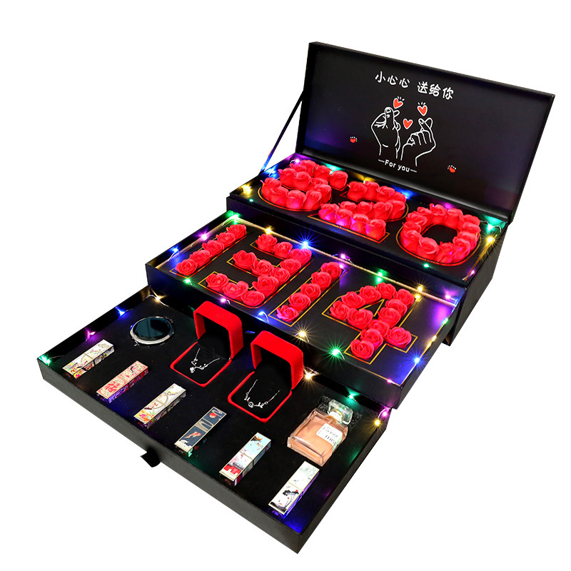 Factory Rose Soap Flower Gift Set Christmas Eve Valentine's Day Gift New Arrival Practical Creative Birthday Gift