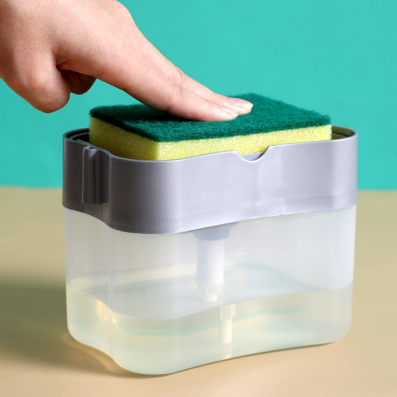 Liquid Box Automatic Filling Injector Area Type Automatic Liquid Outlet Box Scouring Pad Dish Brush Soap Lye Box
