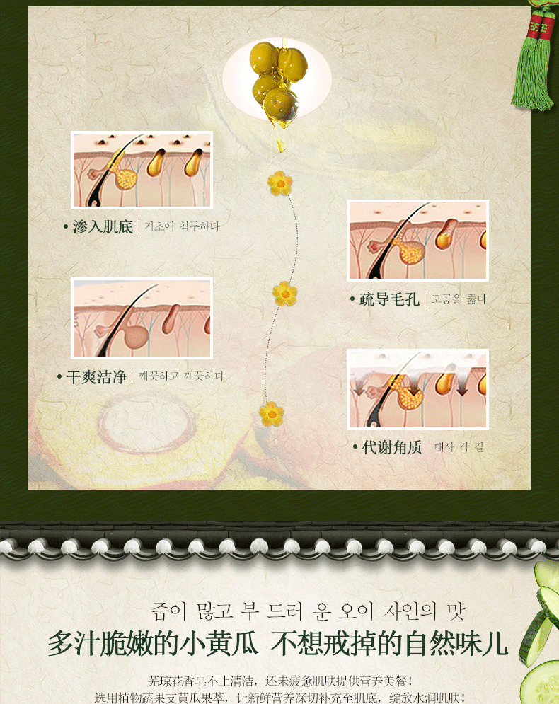 Korean Soap Unisex Refreshing Small Cucumber Soap Blackhead Removing Shrink Pores Imported Soap 100G Wholesale Korean Soap Unisex Refreshing Small Cucumber Soap Blackhead Removing Shrink Pores Imported Soap 100G Wholesale