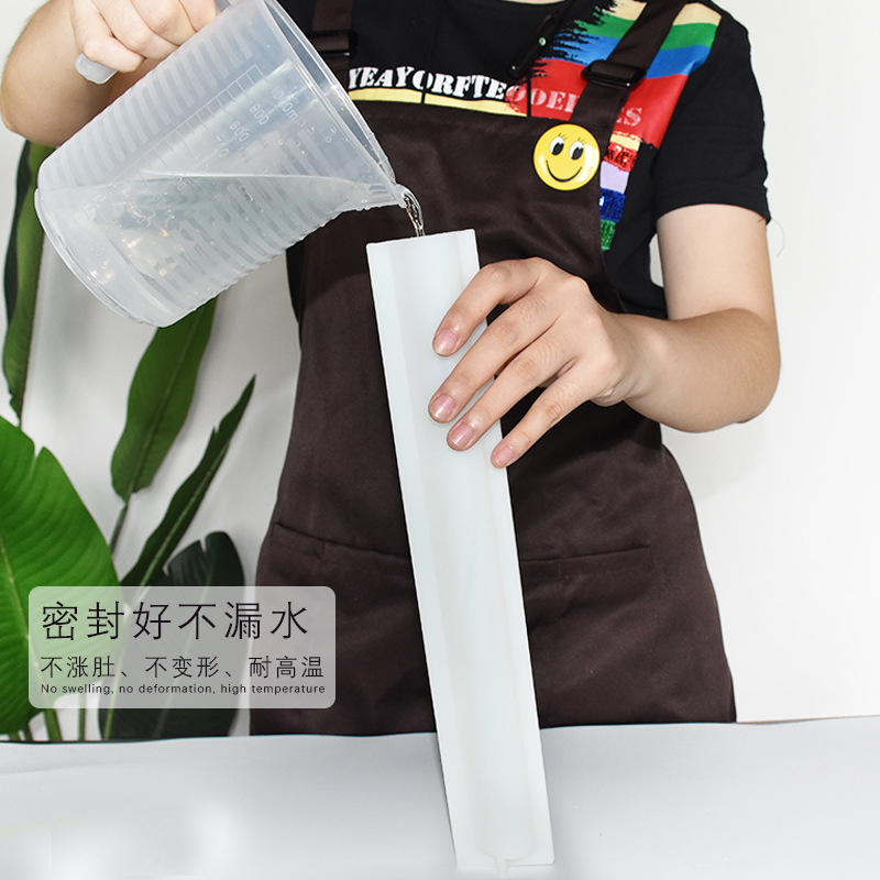 HeartShaped FivePointed Star Silicone Tubular Soap Soap Mold Soap Mold Mousse Cake Long Tube Clip Heart Mold Moon Square