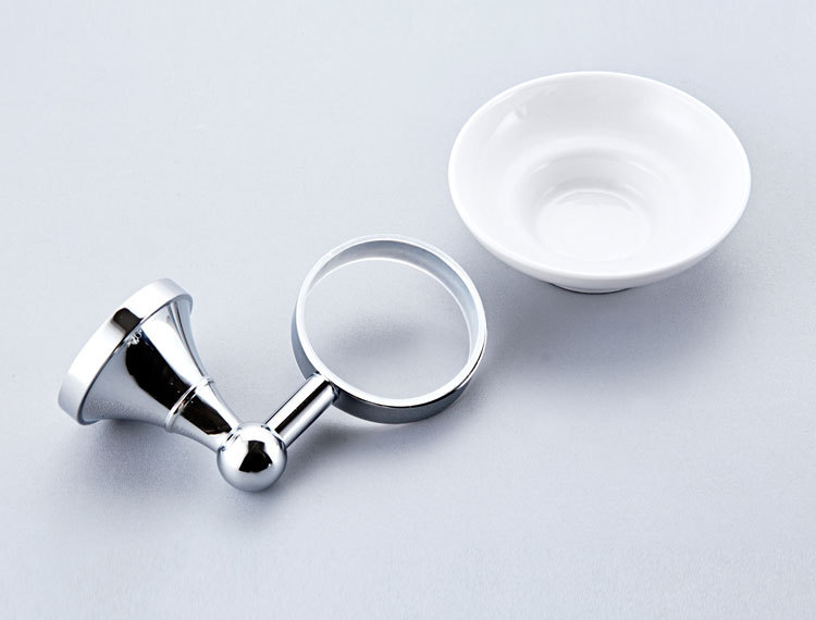 Plated Single Butterfly Soap Holder Ceramic Butterfly Bathroom Hardware Bathroom Pendant Can Be One Piece Dropshipping