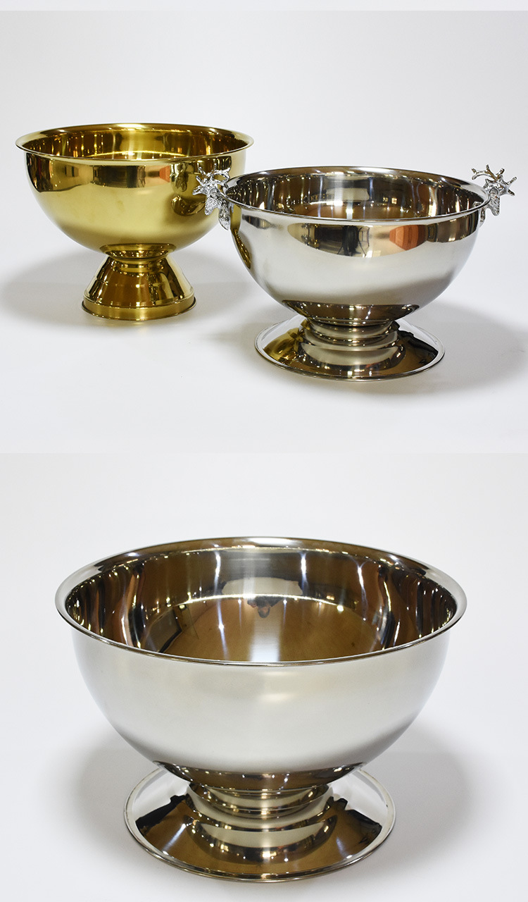 12L Large Capacity Stainless Steel Champagne Basin Party Picnic Commonly Used Cold Storage Beer Drink Ice Bucket 12L Large Capacity Stainless Steel Champagne Basin Party Picnic Commonly Used Cold Storage Beer Drink Ice Bucket