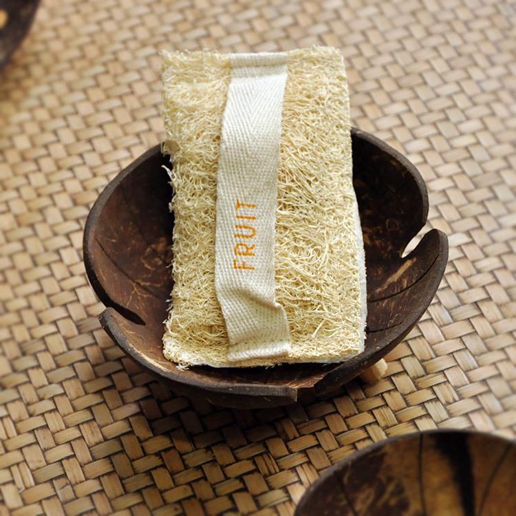 Thailand imported wooden handicraft soap box Coconut shell soap box Creative household soap box wholesale 140231