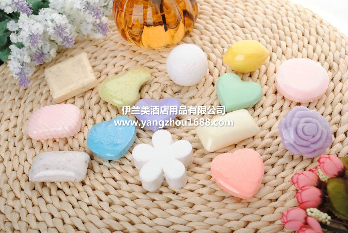 Hotel Club Room Hotel Supplies Disposable Soap out Toiletries Imported Materials Portable Soap Wholesale