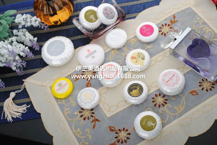 Hotel Club Room Hotel Supplies Disposable Soap out Toiletries Imported Materials Portable Soap Wholesale