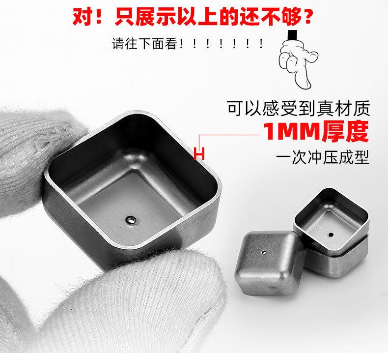 304 Stainless Steel Ice Cube Quick-Freeze Ice Particle Metal Ice Grain Coffee Drink Whiskey Barware Creative Utensils