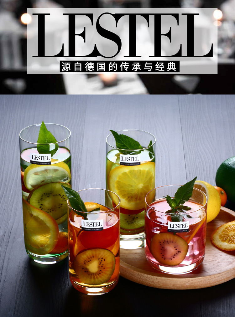 Lestel Germany Imported Crystal Glass Whiskey Glass Household Straight Glass Drink Cup a Set of 6 Lestel Germany Imported Crystal Glass Whiskey Glass Household Straight Glass Drink Cup a Set of 6