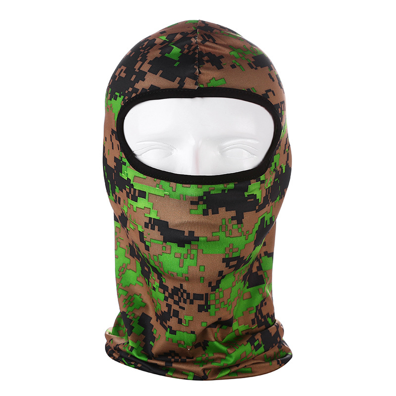 Summer Outdoor Sports Riding Hat Ice Silk Sunscreen Mask Bicycle Motorcycle Windproof Dustproof Mask Sleeve Cap
