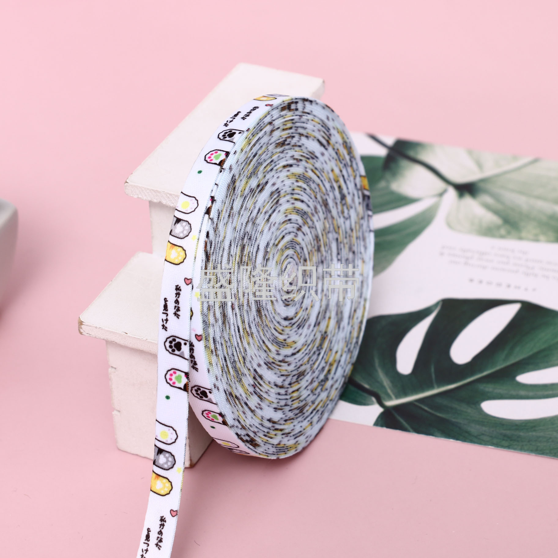 Korean Style Mask Lanyard Anti-Lost Non-Slip Hanging Rope Letter Silk Screen Ribbon Extension Mask Rope