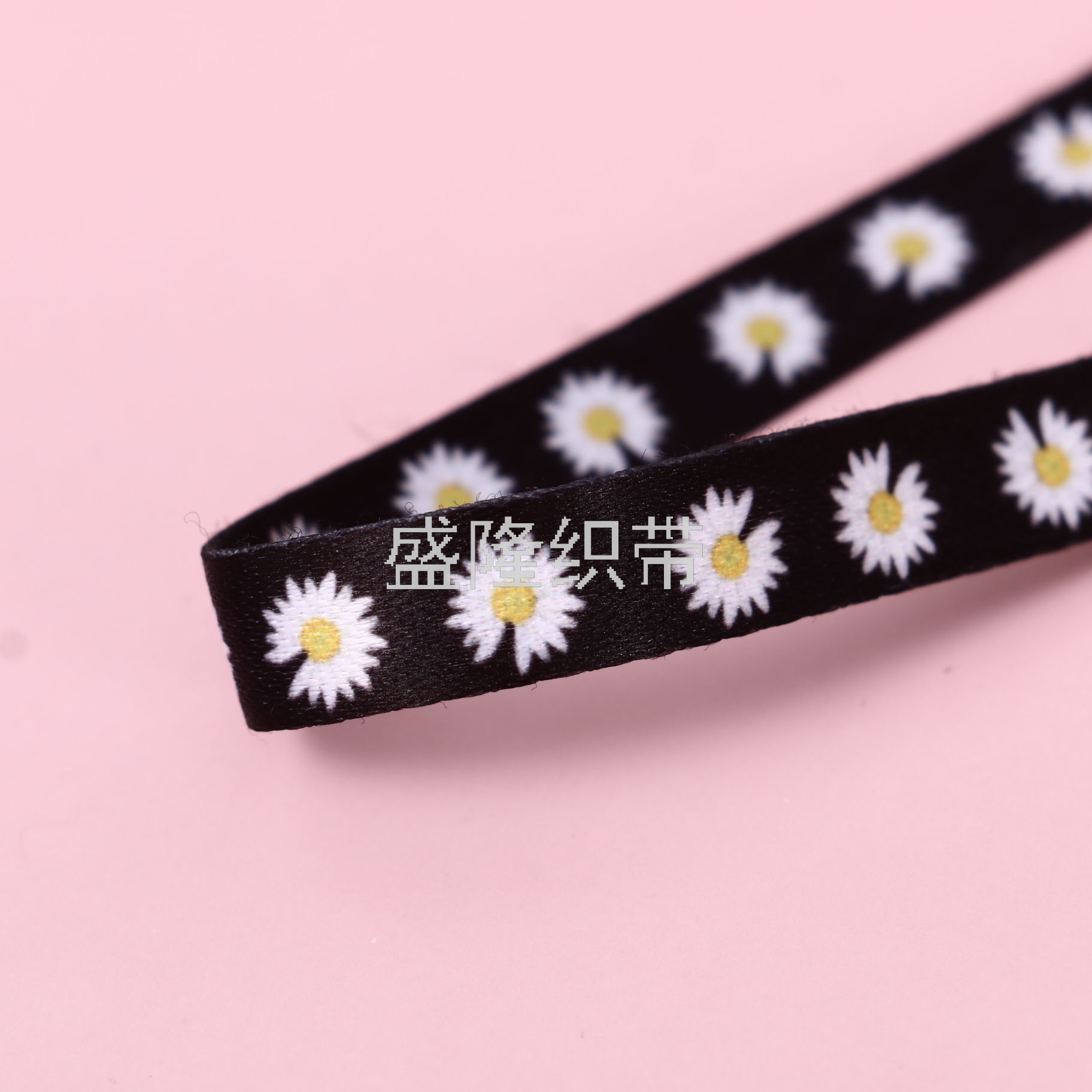 Korean Style Mask Lanyard Anti-Lost Non-Slip Hanging Rope Letter Silk Screen Ribbon Extension Mask Rope
