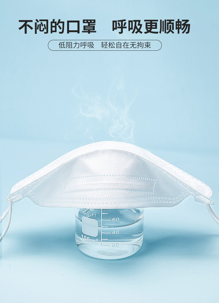 Korean Kf94 Fish Mouth Willow Leaf-Shaped KN95 Disposable Mask Silk Screen Logo Black Mask Factory Wholesale