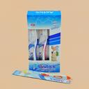 Foreign trade wholesale toothbrush Astick 616 # (12 / box) in the hair with plastic caps