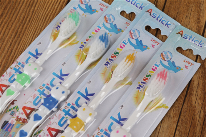 Children's toothbrush, elastic and soft toothbrush, Astick toothbrush. Children's toothbrush, elastic and soft toothbrush, Astick toothbrush.