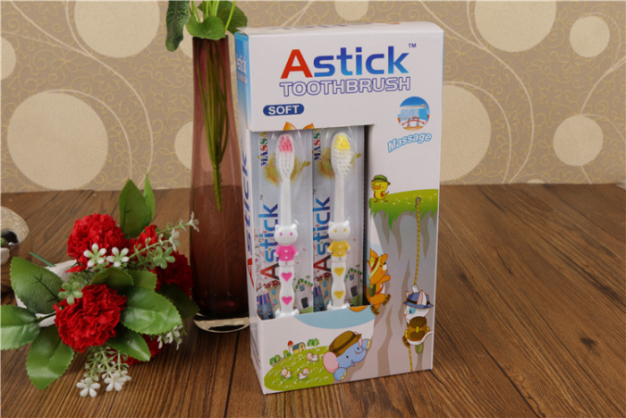 Children's toothbrush, elastic and soft toothbrush, Astick toothbrush. Children's toothbrush, elastic and soft toothbrush, Astick toothbrush.