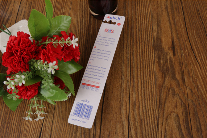 Family boxed children toothbrush toothbrush toothbrush ASTICK elastic filament