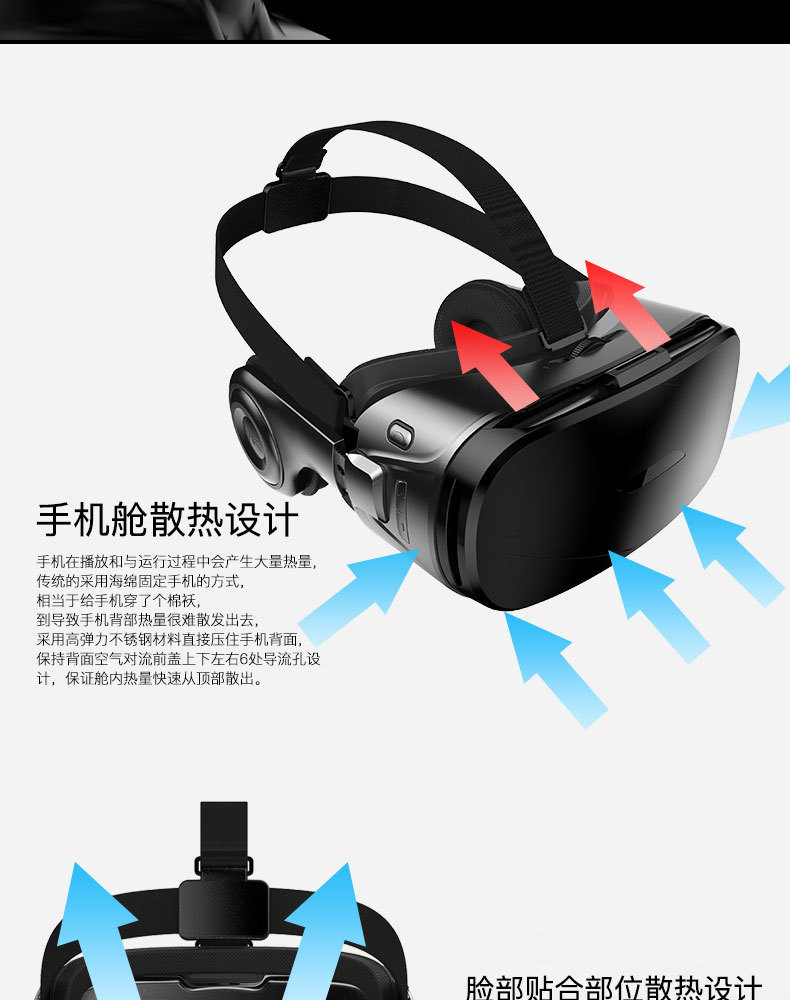 G300 Smart VR Glasses 3D Virtual Reality Headset Audio and Video Integrated Game Machine Buy + Shopping