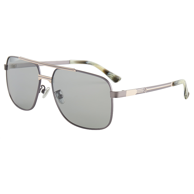 2021 New Polarized Sunglasses Smart Photochromic Driving Sunglasses Metal Flying Men and Women Fashion Glasses